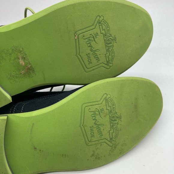 Florsheim Mens Suede Leather Oxford Shoes Blue Size 12M - Picture 10 of 10